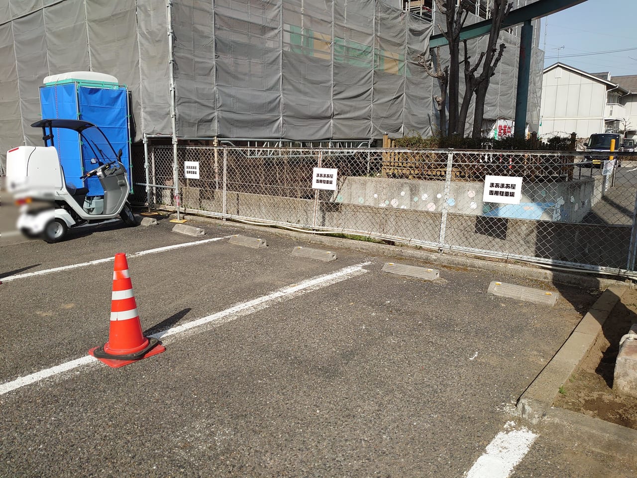 まあまあ屋金井田駐車場