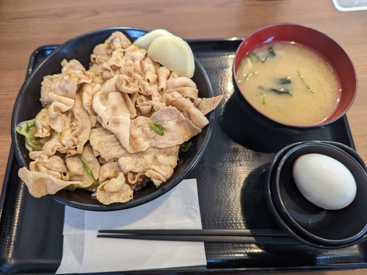 伝説のすた丼屋川中島店