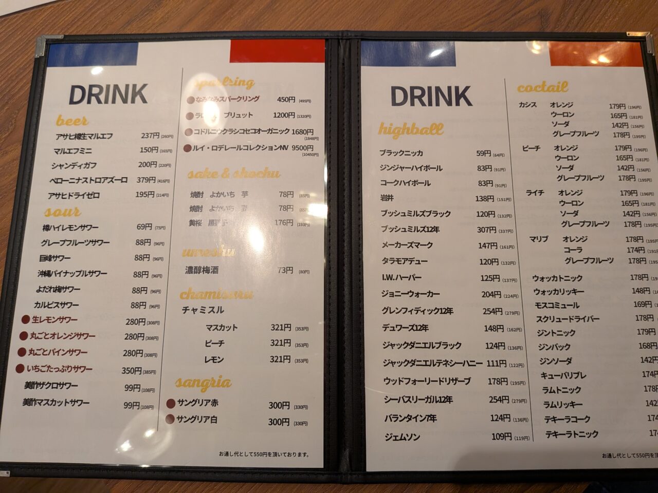原価ビストロチーズプラス長野店