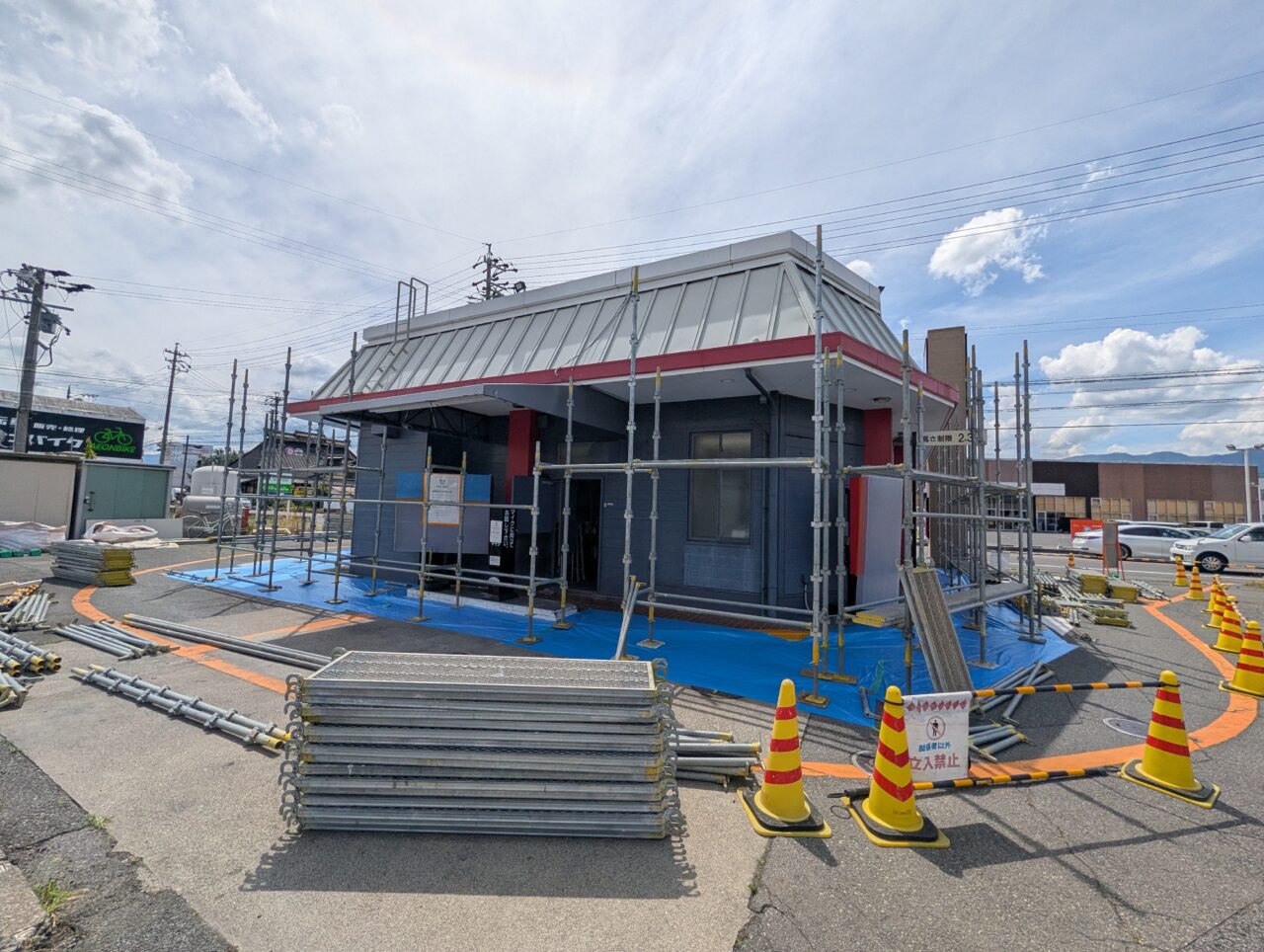 ２０２６年６月ケンタッキー川中島店一時休業４