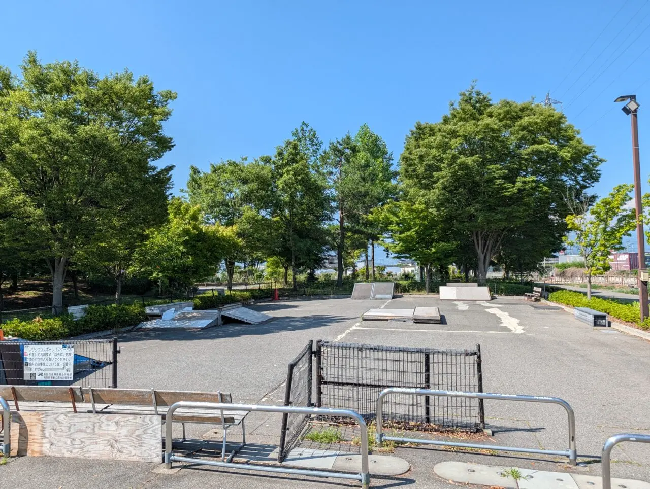 2026年7月南長野運動公園アクションスポーツパーク工事1