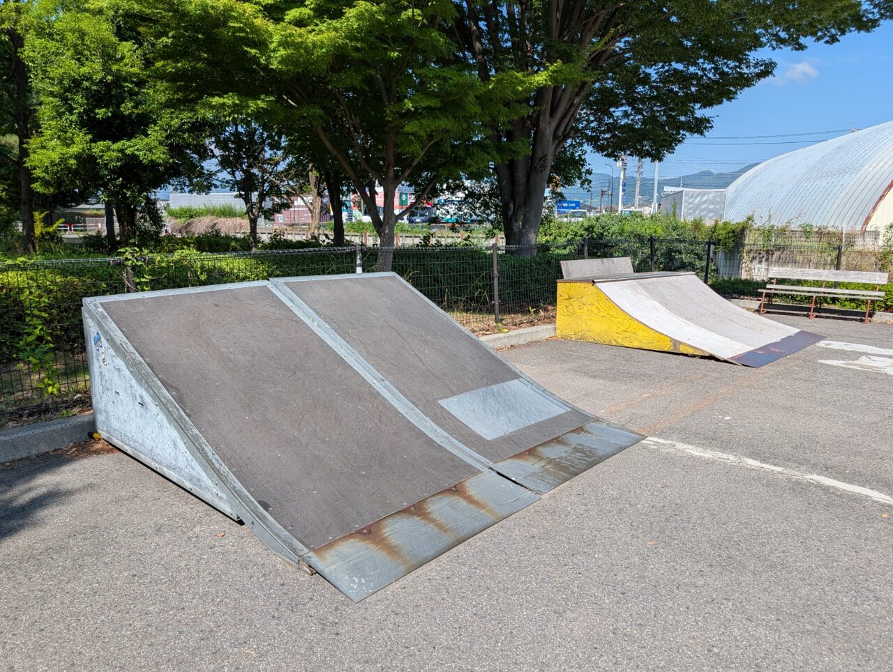 2026年7月南長野運動公園アクションスポーツパーク工事3